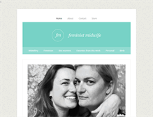 Tablet Screenshot of feministmidwife.com